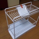 [値下げ交渉可] タカラ　ホーローキッチン　スライド収納ラック　新品未使用品