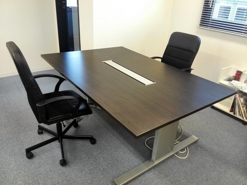【オフィス】会議室・応接室用テーブル＋椅子2脚