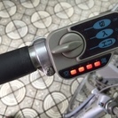 売り切れました。格安　電動アシスト　２４インチ　ブリヂストン　内装３段切り替え付き　シルバー