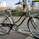 ♪官庁払い下げリサイクル自転車♪２６型・６段変速・リヤキャリア・...