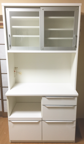 松田家具  食器棚 付き キッチンカウンター