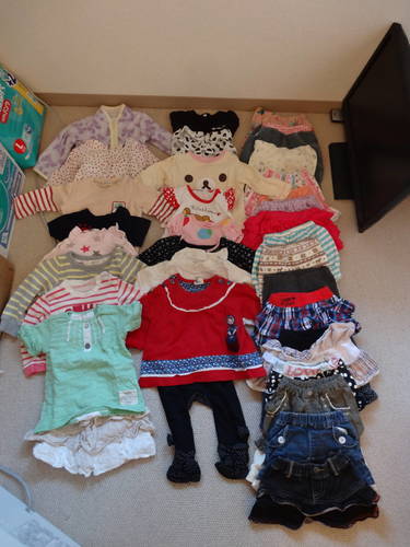 1 2歳女の子服セット とみー 八幡山のキッズ用品 子供服 の中古あげます 譲ります ジモティーで不用品の処分