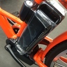 新車ブリヂストン電動アシスト自転車 ステップクルーズe　オレンジ
