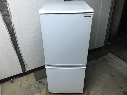 「大幅値下げ」シャープ 冷蔵庫 SJ-14S-W