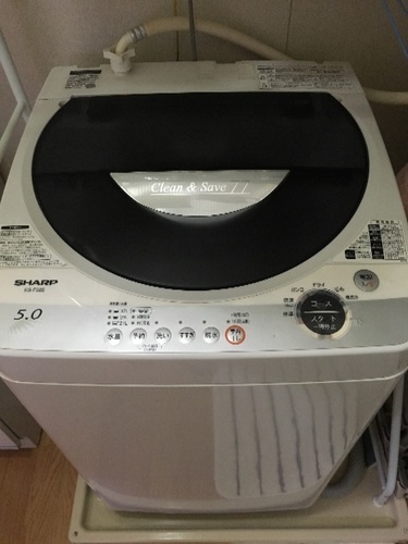 SHARP 洗濯機 ES-F505 (給水ホース付き)