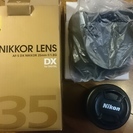 【美品】AF-S DX NIKKOR 35mm f/1.8G
