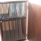 値下げしました☆LP・EPレコード多数とレコード収納棚