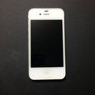iPhone 4 白 32GB[Softbank] ※一部不具合有り
