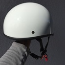 半帽 ヘルメット 美品 125cc以下用フリーサイズ