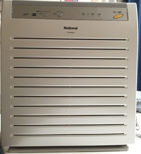 ☆中古☆ナショナル National 空気清浄機 パナソニックPanasonic