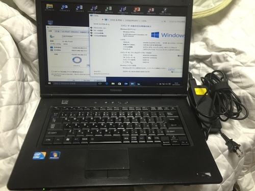 東芝製　ノートPC　Satelite　L40 226Y/HD　Office2013
