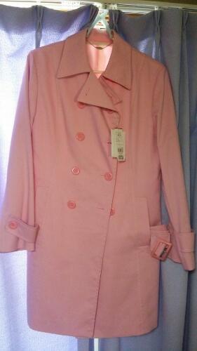 フランドル   春らしいピンクのコート  15号