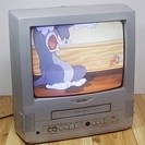 【VHS再生用に！】フナイ 14型テレビデオ「VC-142」●動作良好