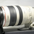 【超美品】キャノン白ボディ望遠EF100-400ｍｍ　f/4.5...