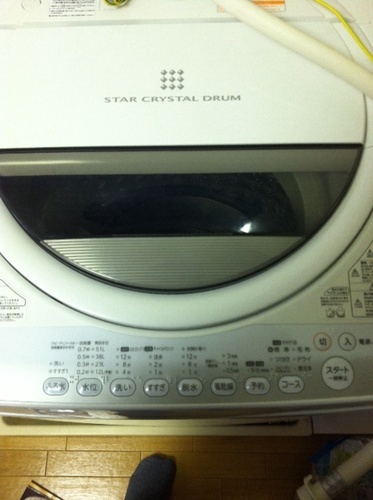 【早急！】東芝洗濯機AW-60GMとタンス  【1.5万〜2万】