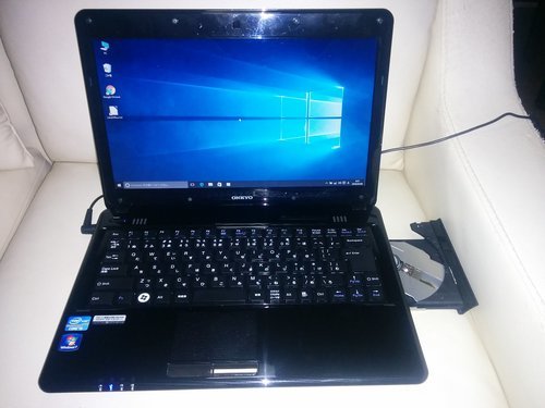 Core-i5/ﾒﾓﾘ8GB搭載 超高速Windows10ノートPC [i5/ﾒﾓﾘ8GB/HDD320GB/DVD-RW/無線LAN/Libre Office] [ONKYO DR425A]