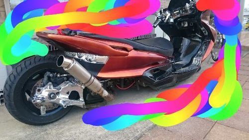 マジェスティcエアサス着地仕様