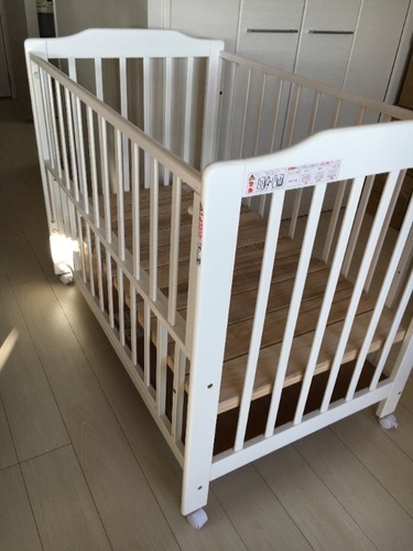 【交渉中】美品★KATOJIベビーベッドハイタイプ123