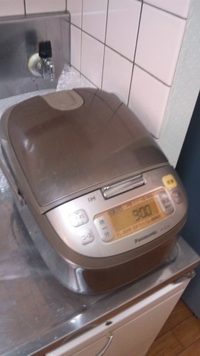【 炊飯器＋電子レンジつけます 】　美品　Panasonic　パナソニック　SR-HC101
