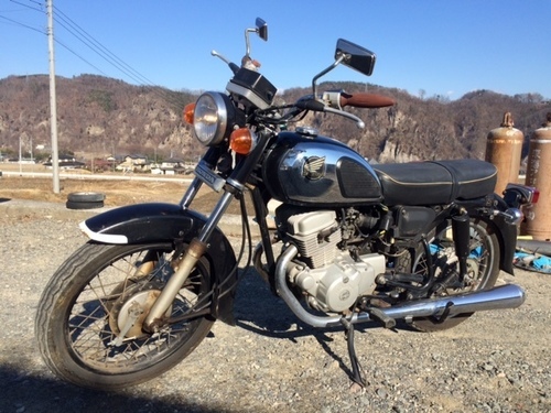 実動 ホンダCD125T ベンリー OD5速 レストアベース車