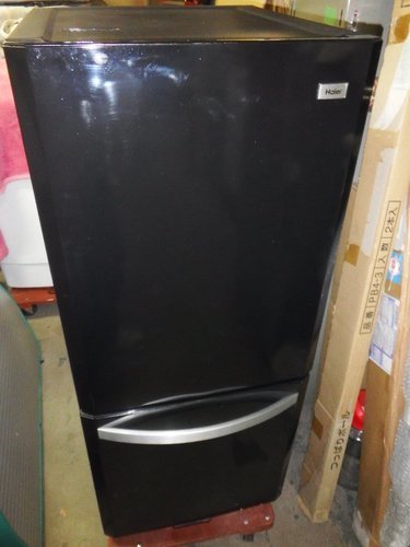 ハイアール 138L 2ドア冷蔵庫（ブラック）Haier JR-NF140H