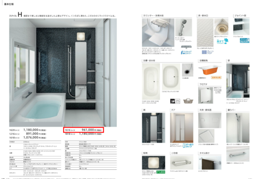 追記　2011年製　バスルームセット　ハウステック製 ※値段 バラ売り 応相談