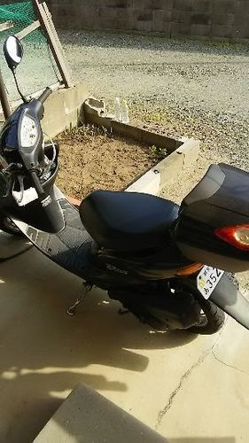 50cc.dioセンタースタンド、リアボックス付いてます。