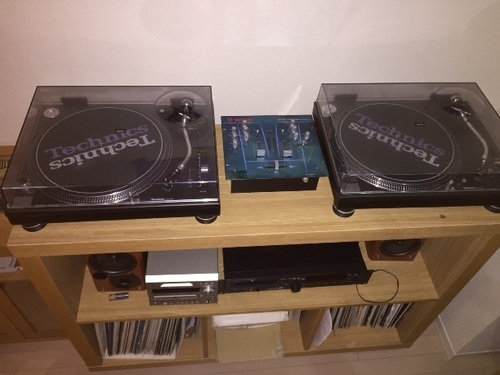 Technics　ターンテーブル　SL-1200MK3D 二台とVestaxのミキサー