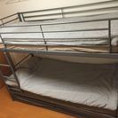 IKEAの３人用二段ベッド フルセット