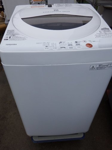 東芝 5.0kg 全自動洗濯機　ピュアホワイトTOSHIBA AW-50GL