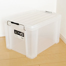 収納BOX（収納ケース） 幅54×高32×奥37.5㎝ 半透明
