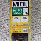 【売却済】【新品】 MIDIケーブル　KB-MID01-18　1...