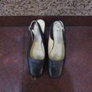【終了】昔の有名な靴屋さん（アメリカ屋）で購入　黒の牛皮靴
