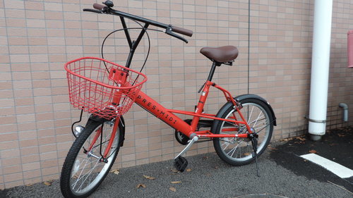 【新品同様】２０インチのコンパクトな自転車