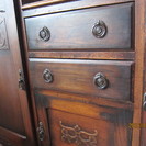 アンティーク　　ミラー付きサイドボード　　お取引中です。