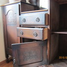 アンティーク　　ミラー付きサイドボード　　お取引中です。