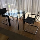 決まりました。ガラス天板ダイニングテーブル＋椅子２脚