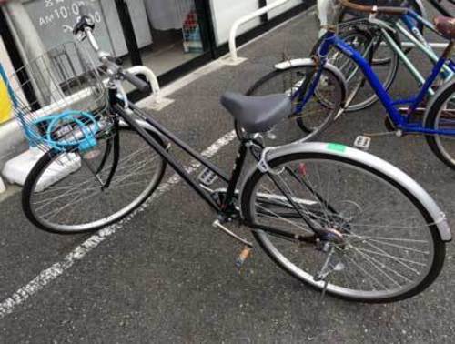 半年前購入 シティサイクル 27インチ6段変速 自転車お譲りします