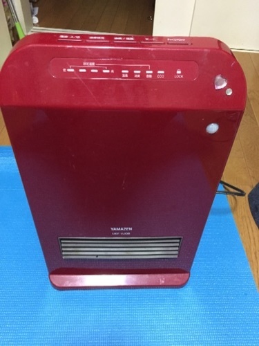山善(YAMAZEN)  消臭セラミックファンヒーター(人感センサー/温度調節機能付)  DSF-VJ08