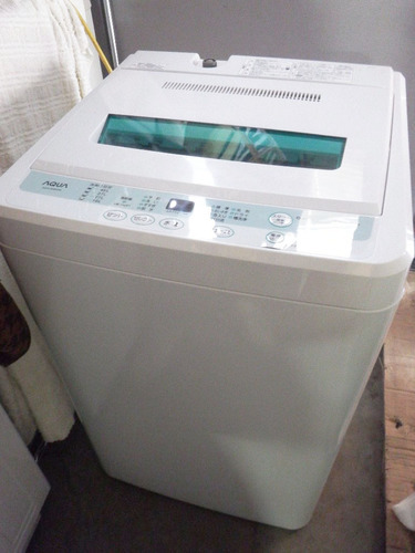 アクア 5.0kg 全自動洗濯機　ホワイトAQUA AQW-S50A