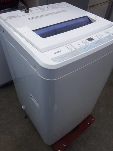 サンヨー 6.0kg 全自動洗濯機（ホワイト）SANYO ASW-60D