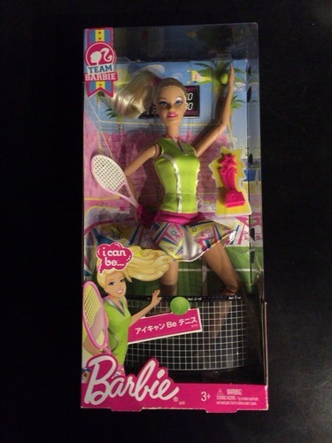 【新品】バービー　Barbie（I Can Be Team Barbie Olympic Tennis Doll）箱あり