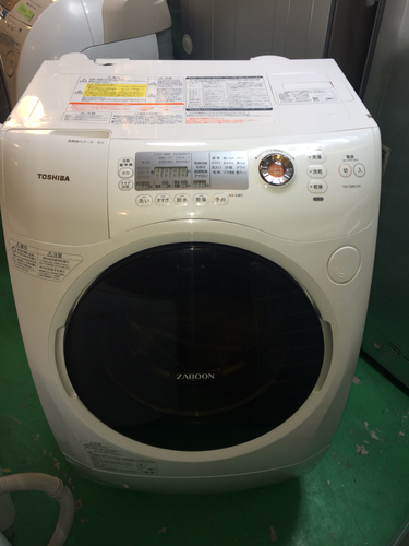 トーシバ　ドラム式洗濯乾燥機　TW-Z380L　2012年製　ヒートポンプ