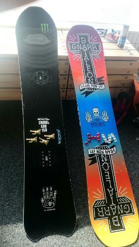 [別売可]スノーボード2枚/Bataleon Airobic 2012 154cm Cameltoe 2013 158cm