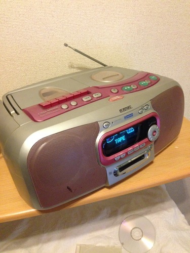 ｍｄ Cd ラジオ カセット一体型 録音も出来るラジカセ まーしゃ 武蔵小杉のオーディオ ラジカセ の中古あげます 譲ります ジモティーで不用品の処分