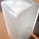 氷のようなガラスがおしゃれなフロアランプ！+エコキーパー