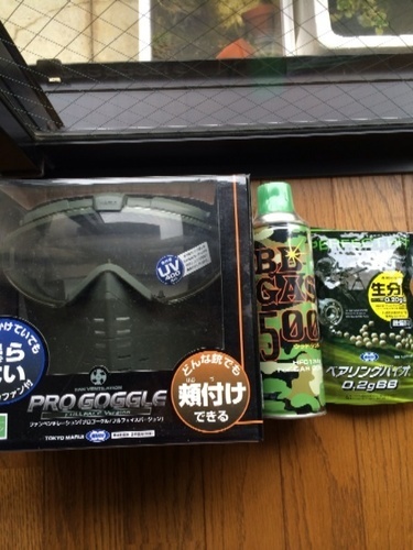 【新品未使用】東京マルイ マスク プロゴーグル レンジャーグリ