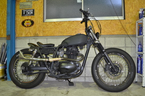 250TR 04年式 キャブ車 カスタム多数 フリスコ マッドブラック