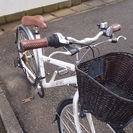 終了　ルイガノ　クロスバイク　２６インチ　7段ギヤ　タイヤ新品　カギ新品　ワイヤー新品　中古自転車