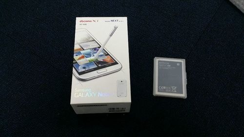 docomo【GALAXY NOTE2】新品同様